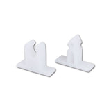 Ges Fermaporta esterno bianco 47 mm FER36