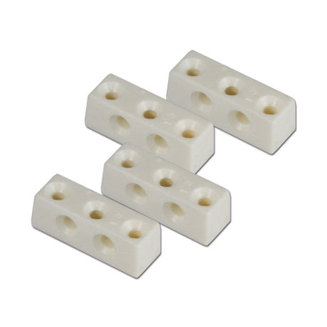 Fissamobili 5 fori bianco - blister 4 pezzi FIS5FBC