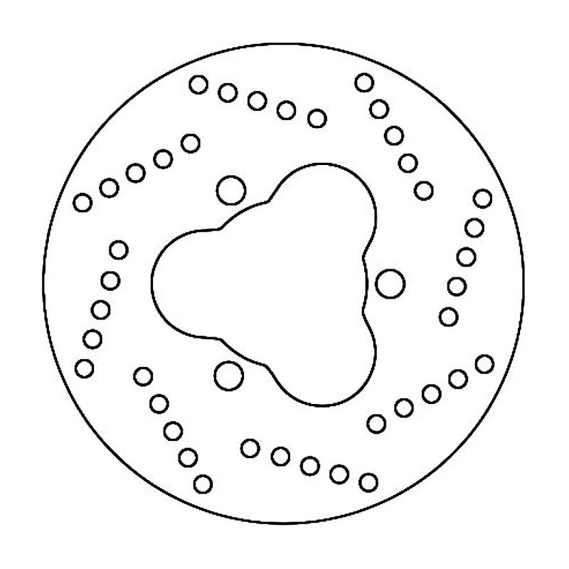 Ferodo Disco Freno Derbi Senda 50 99- FMD0172R