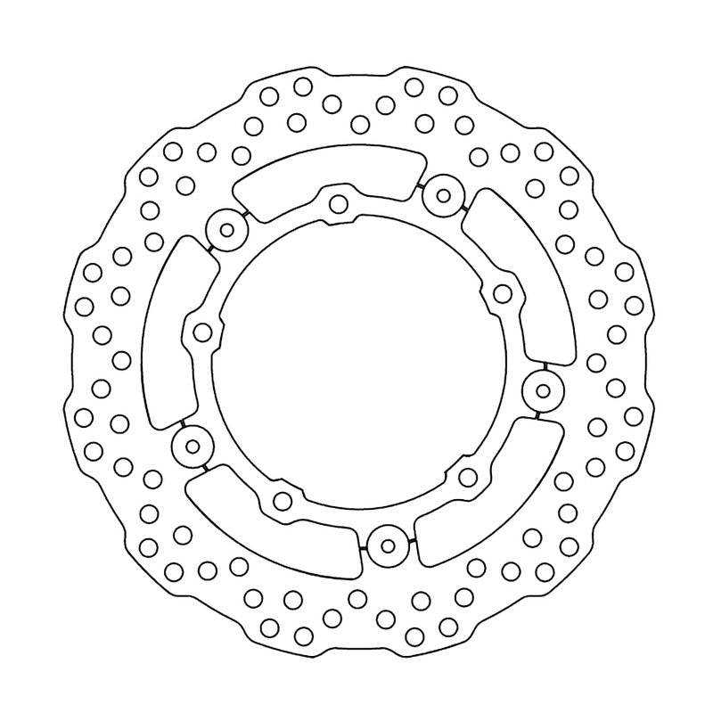 Ferodo Brake Disc Yamaha Mt07 Tracerxsr700 14- Front FMD0475RX