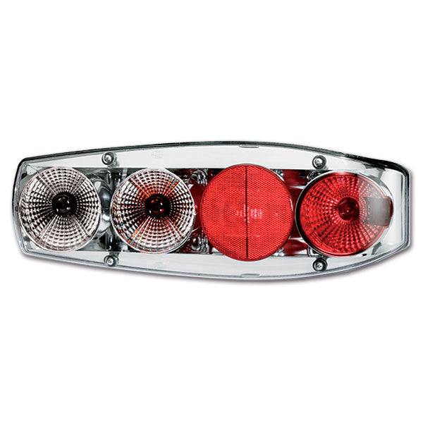 Faro derecho cromado Hella Caraluna II para tractor