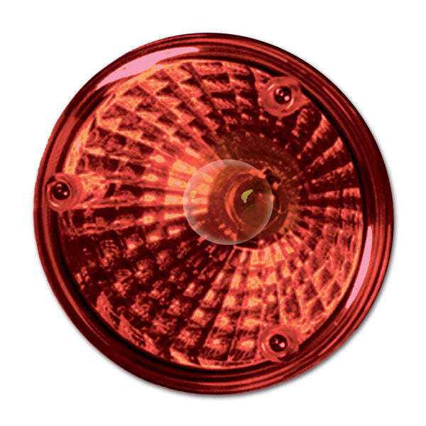 Luz Hella de 90 mm de diámetro con lámpara trasera/de freno