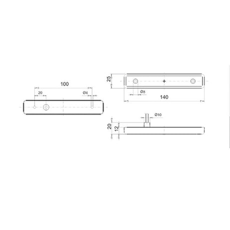 Luce ingombro arancione a LED FNL3405