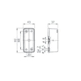 Luce ingombro bifacciale 3603 FNL3603
