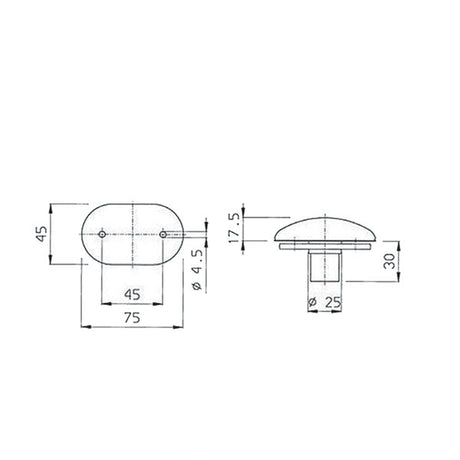 Fanale di ingombro posteriore FNL3702