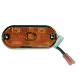 Orangefarbene Begrenzungsleuchte Flatpoint III FNL3733