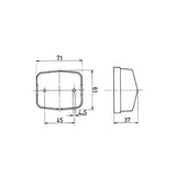 Frontmarkierungsleuchte PL115 FNL3809