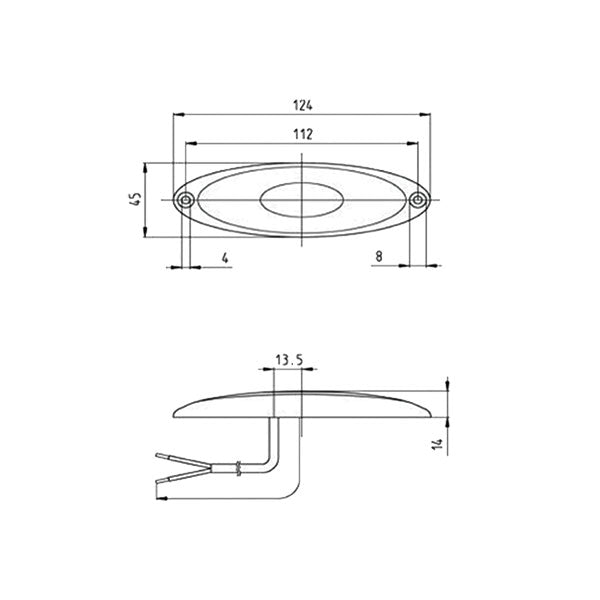 Luce ingombro anteriore LED FNL3921