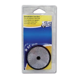 Catadiottro diametro 60 bianco con foro 8032793938569