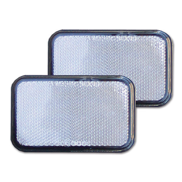 Catadiottro 95x60mm bianco adesivo FNL4202BC 8032793932208