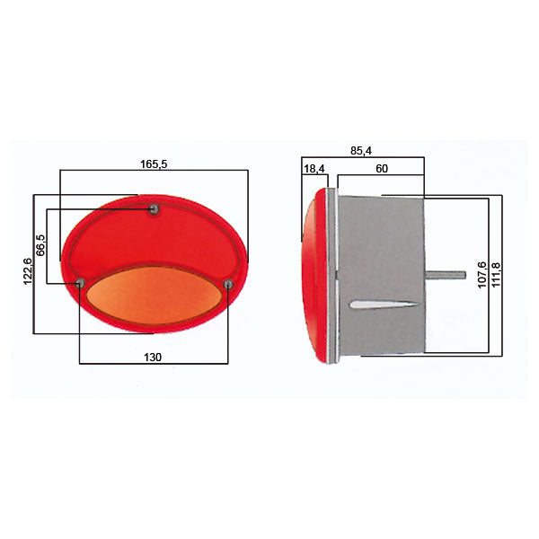 Fanale retronebbia FNL5170 FNL5170