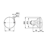 Fanale indicatore direzione arancio FNL5371