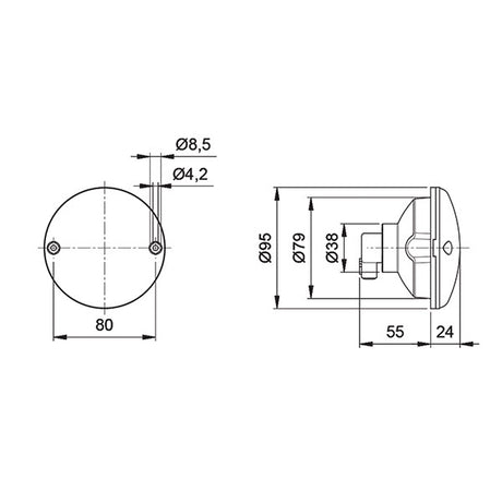 Fanale indicatore direzione Arca FNL5372