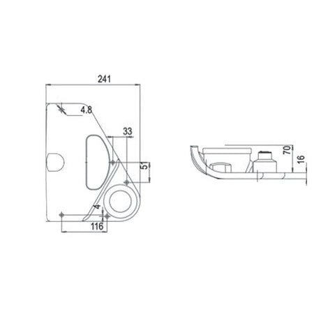 Componente retromarcia per FNL6301 FNL6311