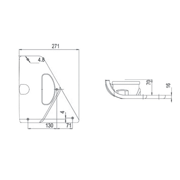 Componente catarifrangente FNL6312