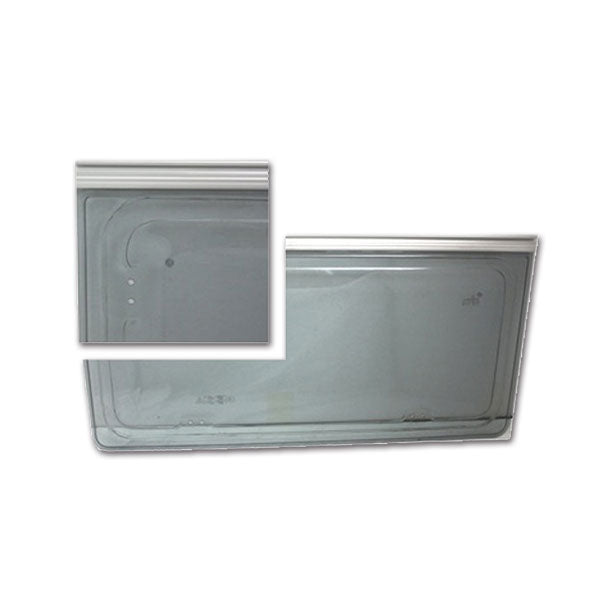 Ventana tipo F16 600 x 250 humo FNT6518