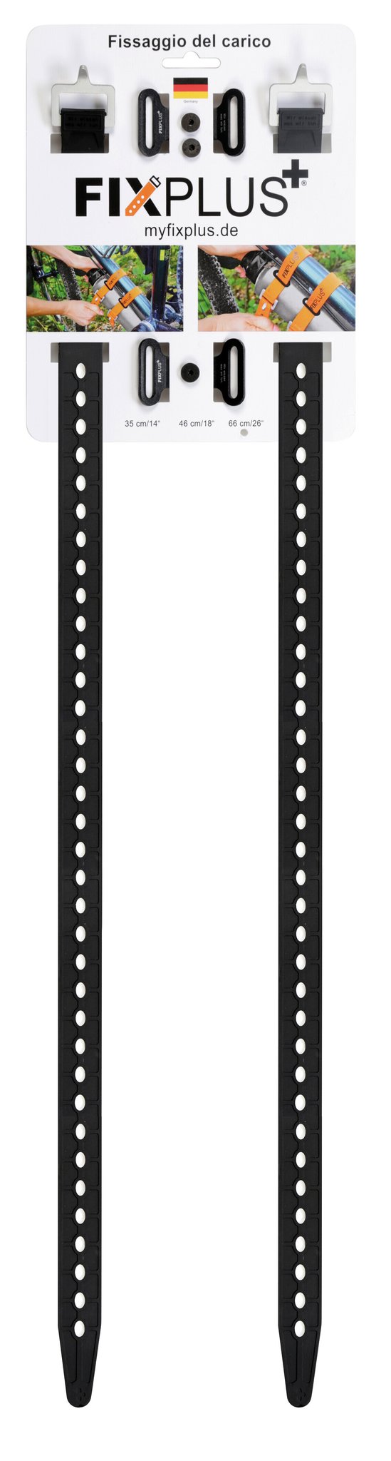 Lampa FixPlus, kit fissaggio per bicicletta - 2,3 x 66 cm FP399