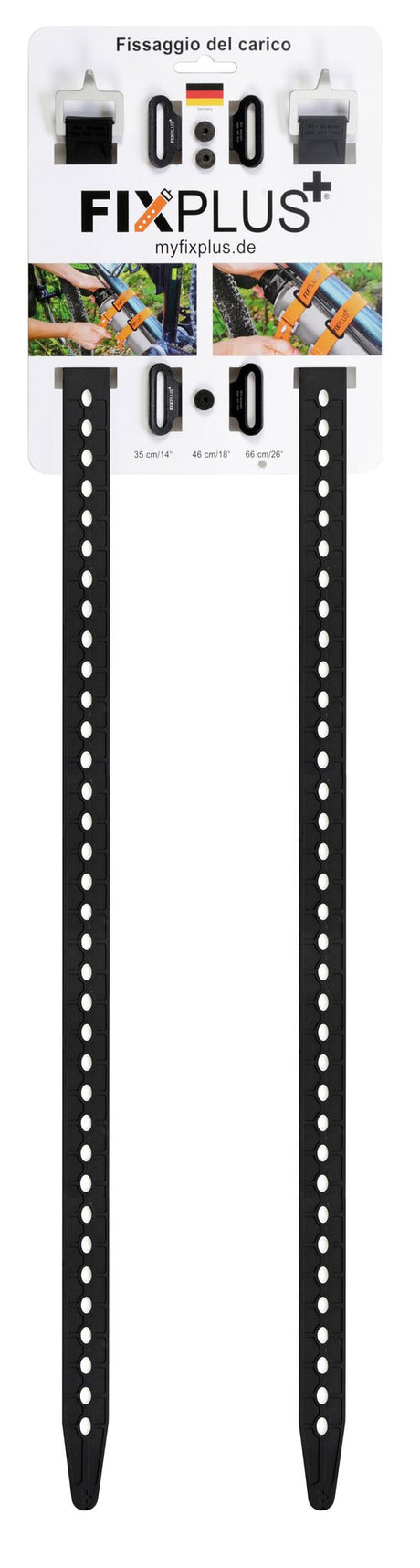Lampa FixPlus, kit fissaggio per bicicletta - 2,3 x 66 cm FP399