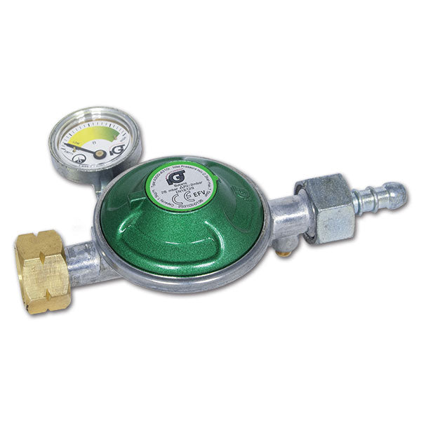 Regolatore IT con portagomma, manometro e sicura FRN2133