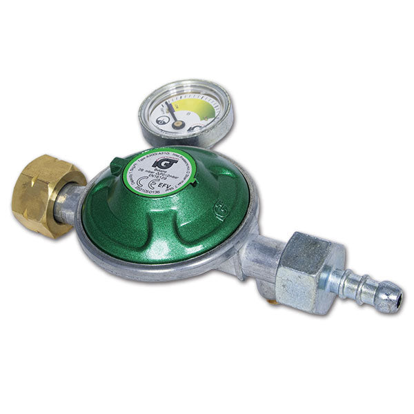 Regolatore IT con portagomma, manometro e sicura FRN2133