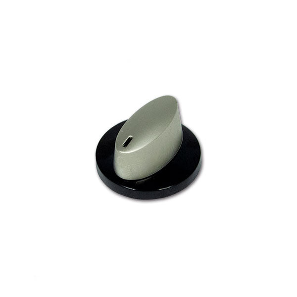 Schwarzer/verchromter Drehknopf für CAN-Kochherde