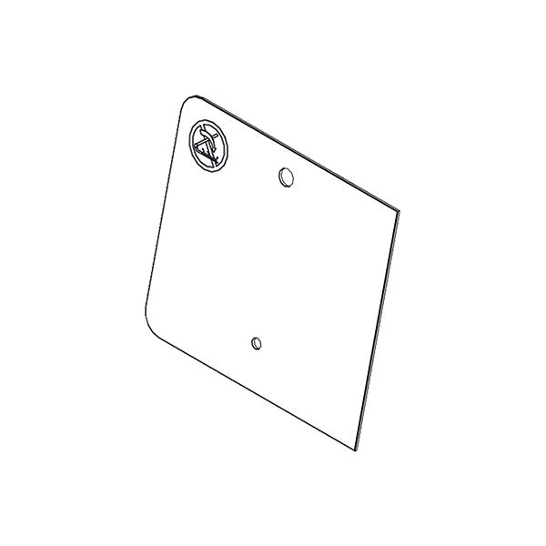 Can Coperchio in vetro nero SX FRN363-4-5-6