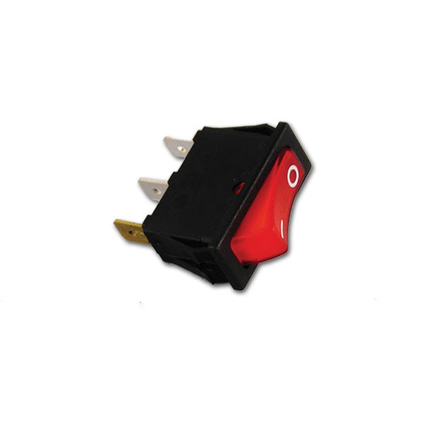 Interruptor iluminado Dometic 12/24 V rojo 292627350