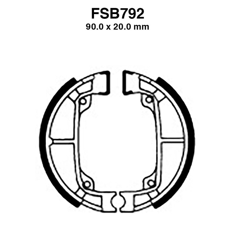Ferodo Bremsbacken FSB792 FSB792