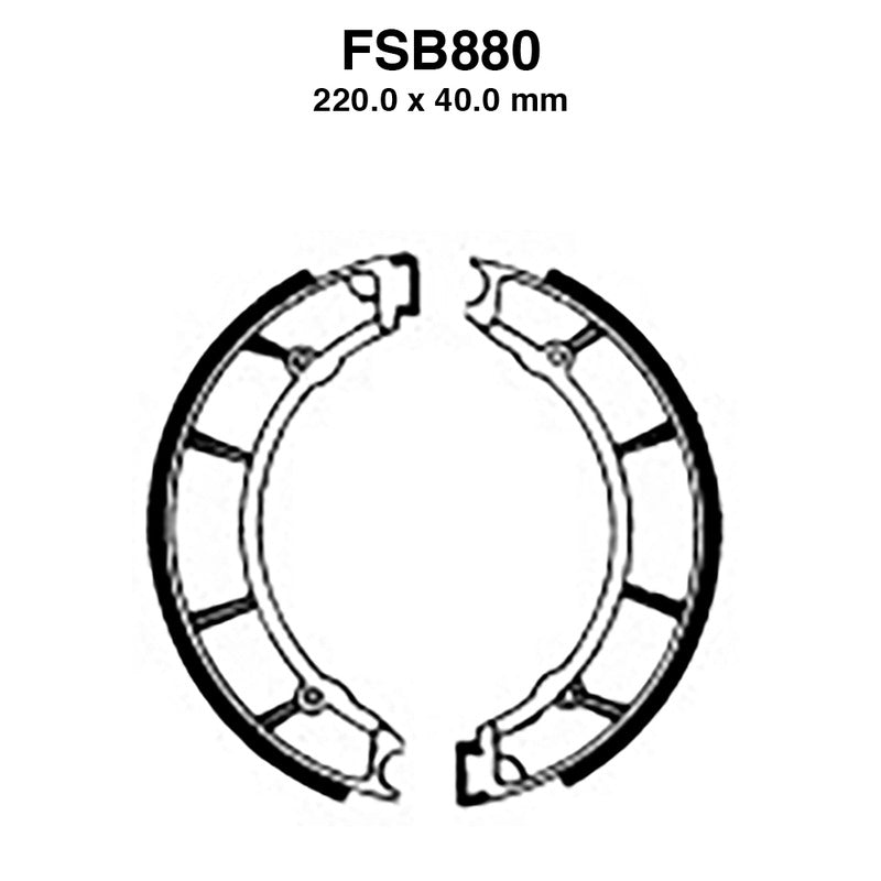 Ferodo Bremsbacken FSB880 FSB880