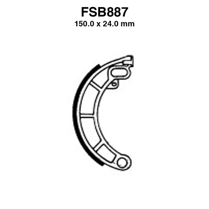 Ferodo Ganasce Freno Fsb887 FSB887