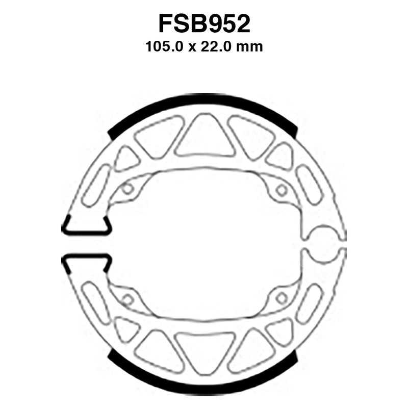 Ferodo Ganasce Freno Fsb952 FSB952