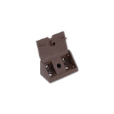 Furniture fixing 4 holes brown FSM03M