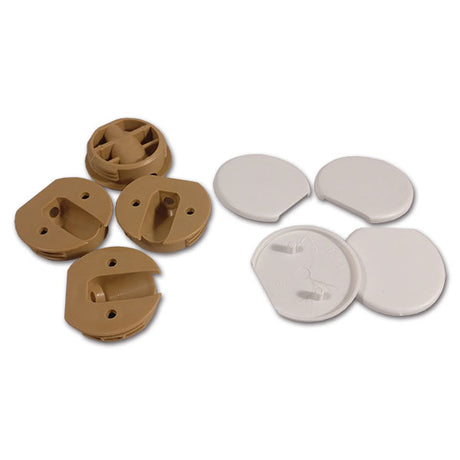 White built-in furniture fixture - blister 8032793932994