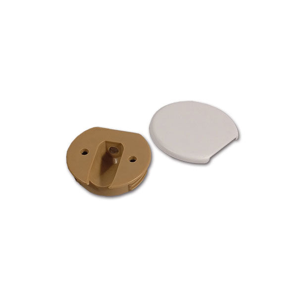 Fijación móvil empotrada - blanco FSM06B