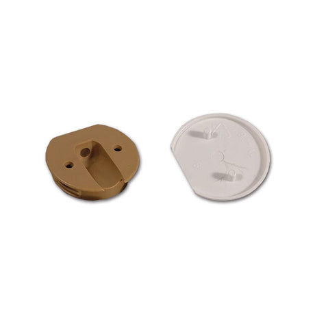 Recessed mobile fixing - white FSM06B
