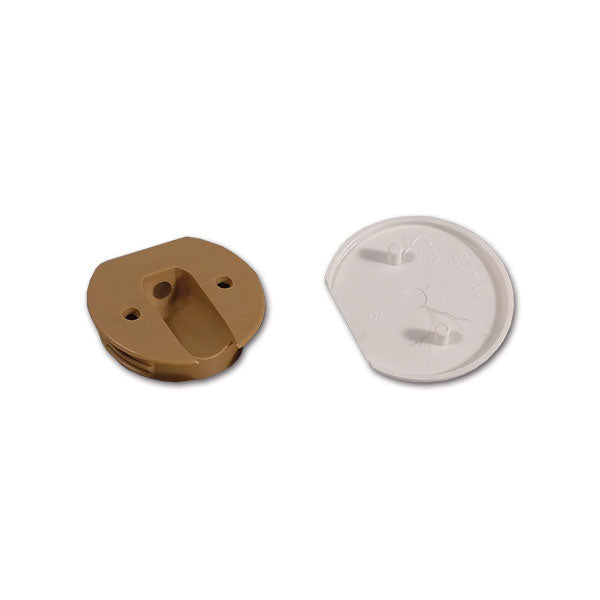 Fijación móvil empotrada - blanco FSM06B