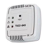 TrioGas Dreiwertiger Gasleckdetektor mit weißer Frontplatte für Wohnmobile und Wohnwagen FUG103B