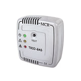 Detector de fugas de gas de panel blanco trivalente TrioGas para autocaravanas y caravanas FUG103B