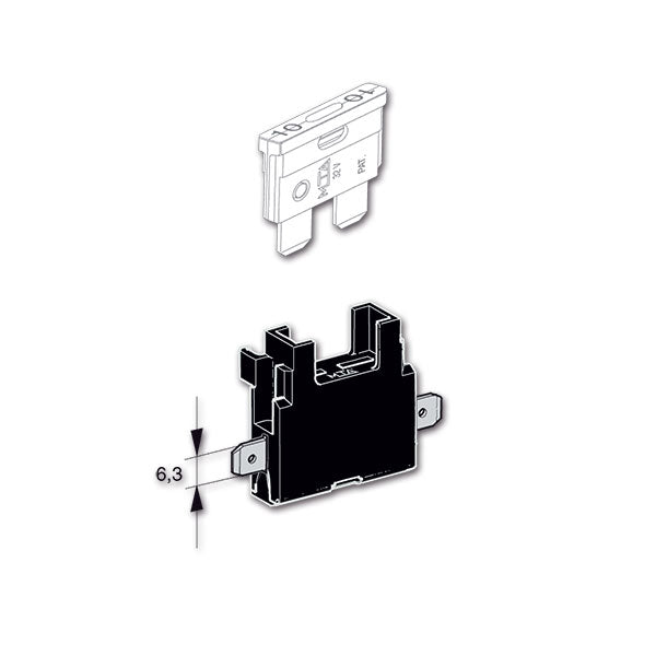 UNIVAL FUS2288 Flachsicherungshalter