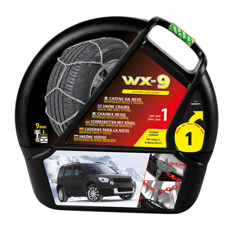 Winter Extreme Catene da auto da neve WX-9 gruppo 1 120/80-10 10"