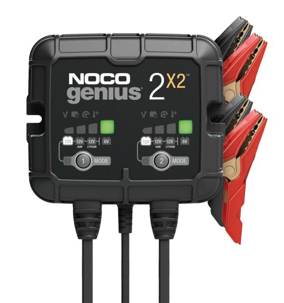 Cargador de batería de doble salida NOCO GENIUS2X2 4A