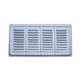 Rejilla para frigorífico de aluminio GES GRI4022 de 400 x 220 mm