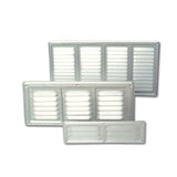 Rejilla para frigorífico de aluminio GES GRI4022 de 400 x 220 mm