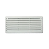 Rejilla de ventilación doble de plástico de 270 x 120 mm con mosquitera - Camper GRI5011