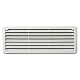 Rejilla para frigorífico empotrada de 370 x 130 mm con mosquitera - Camper GRI5013