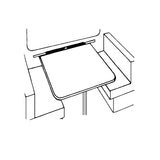 Guida tavolo alluminio GUI2000