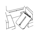 Guida tavolo alluminio GUI2000