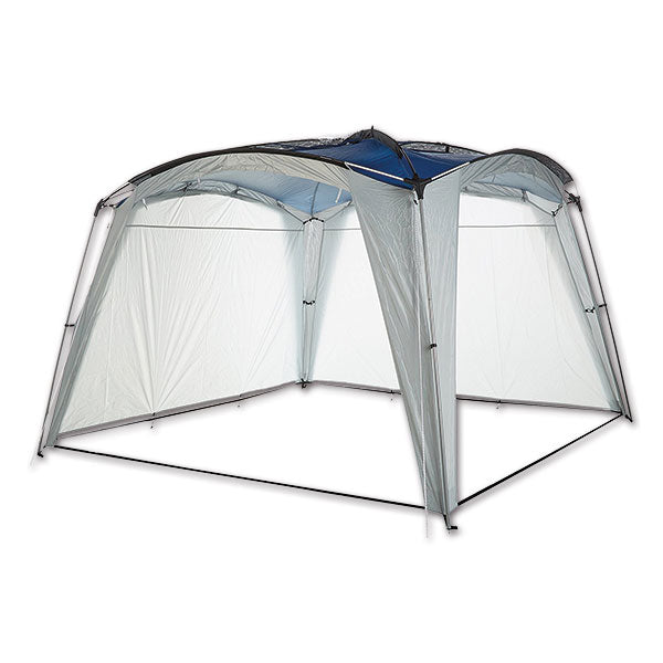 Brunner Gazebo Medusa 2 blu 3x3 m due laterali