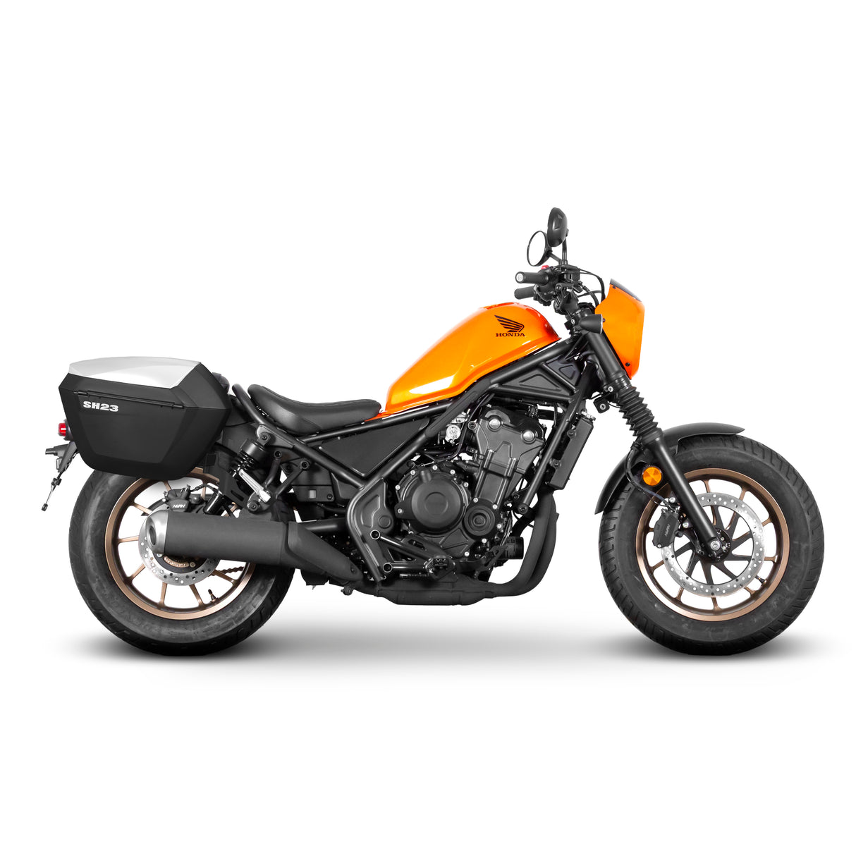 SHAD SH23ALU Koffer-Kit + 3P Systemrahmen Honda CMX Rebel 500/S 17