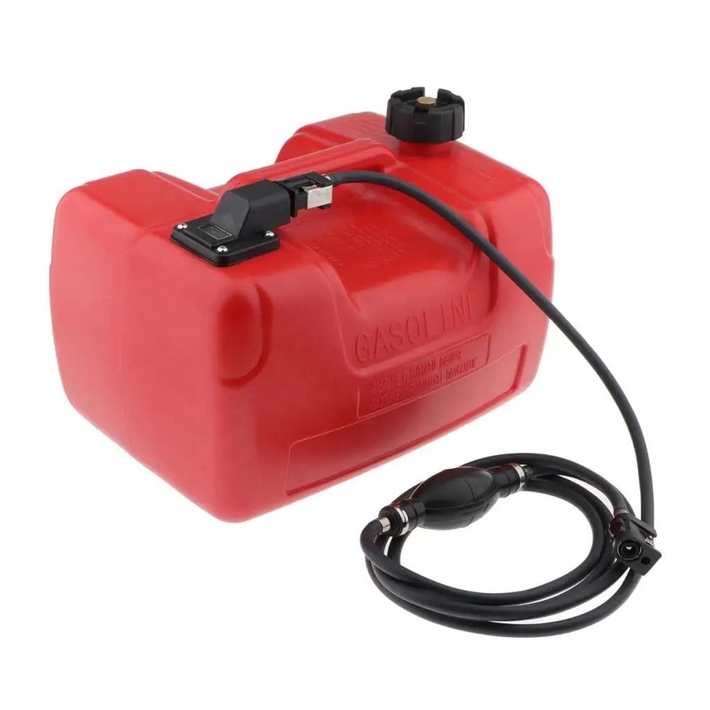 Yamaha 12L/24L tragbarer Bootskraftstofftank mit Schläuchen